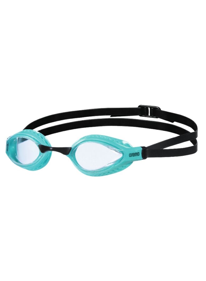 arena Air-Speed  CLEAR-TURQUOISE  - Professional Racing Goggles with Honeycomb Seals - Image 1